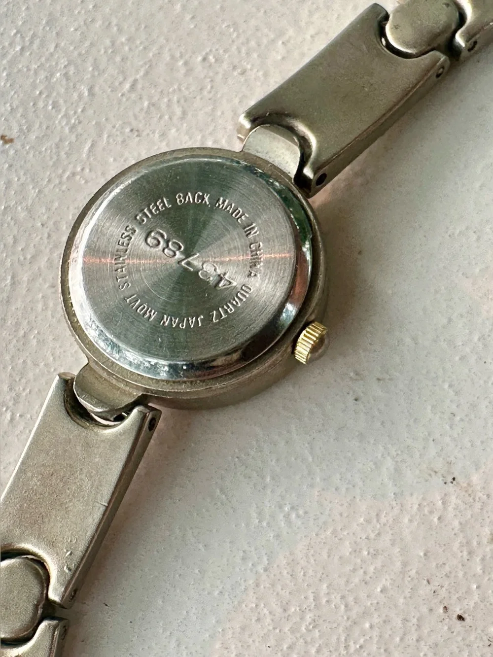 Silver-Tone Women's Bracelet Watch